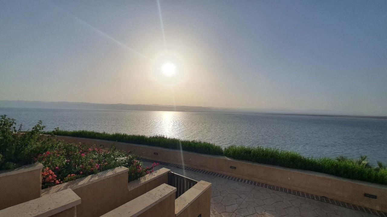 Comfy Stays Sea View Apartments At Deadsea Samarah Resort Sweimeh Exteriör bild
