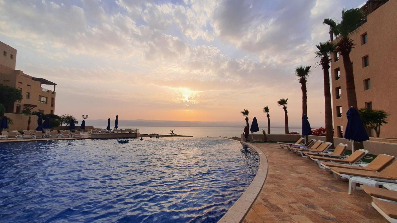 Comfy Stays Sea View Apartments At Deadsea Samarah Resort Sweimeh Exteriör bild