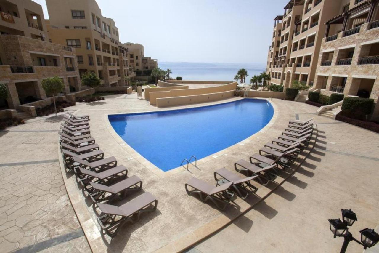Comfy Stays Sea View Apartments At Deadsea Samarah Resort Sweimeh Exteriör bild