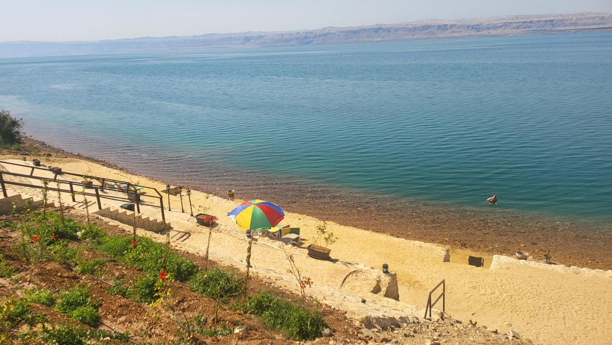 Comfy Stays Sea View Apartments At Deadsea Samarah Resort Sweimeh Exteriör bild