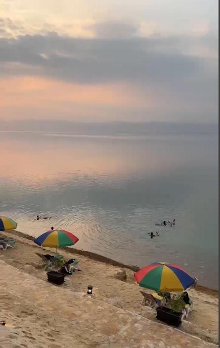 Comfy Stays Sea View Apartments At Deadsea Samarah Resort Sweimeh Exteriör bild