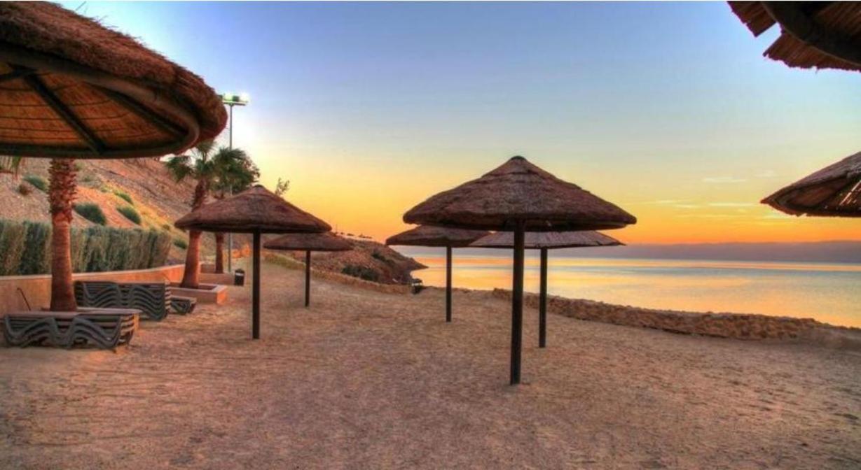 Comfy Stays Sea View Apartments At Deadsea Samarah Resort Sweimeh Exteriör bild